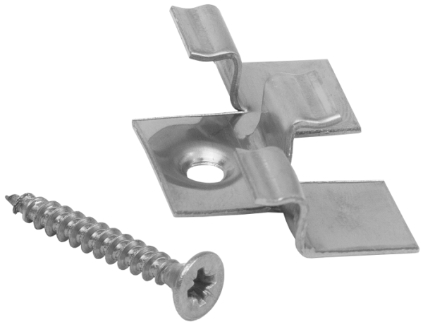 Клипса с саморезом,Grinder бесшовный монтаж 2 mm купить в New Moscow