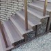 Ступень ДПК Outdoor Havana/Вельвет полнотелая серая  микс купить в New Moscow