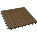 Садовый паркет дпк CM Garden Modern, 300х300 мм, PATINA BROWN (Патина коричневый) купить в New Moscow
