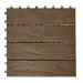Садовый паркет дпк CM Garden Modern, 300х300 мм, PATINA BROWN (Патина коричневый) купить в New Moscow