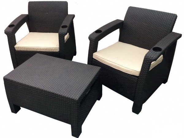 Комплект Yalta Balcony Set венге купить в New Moscow