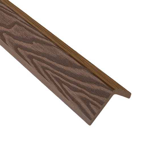 Уголок 3D EasyDecking Wood-Х 50х50 Коричневый купить в New Moscow