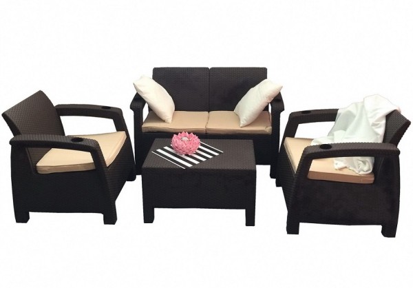 Комплект Yalta Terrace Set венге купить в New Moscow