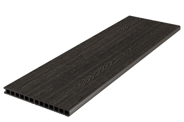 Ступень ДПК Deckron Woodlike 317x28x4000 мм, антрацит купить в New Moscow