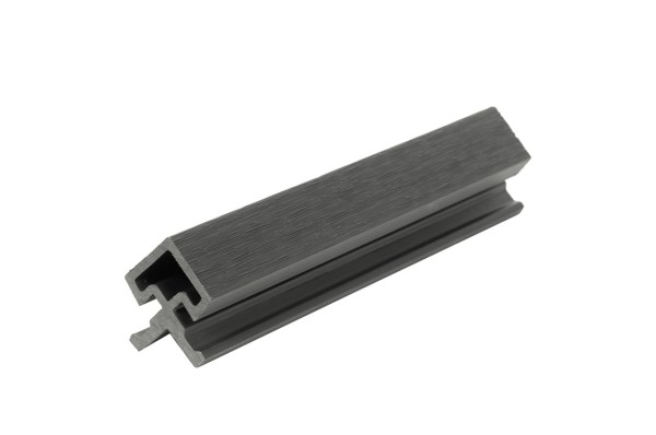 Угол внешний для фасадной панели co-extrusion, grey dark купить в New Moscow