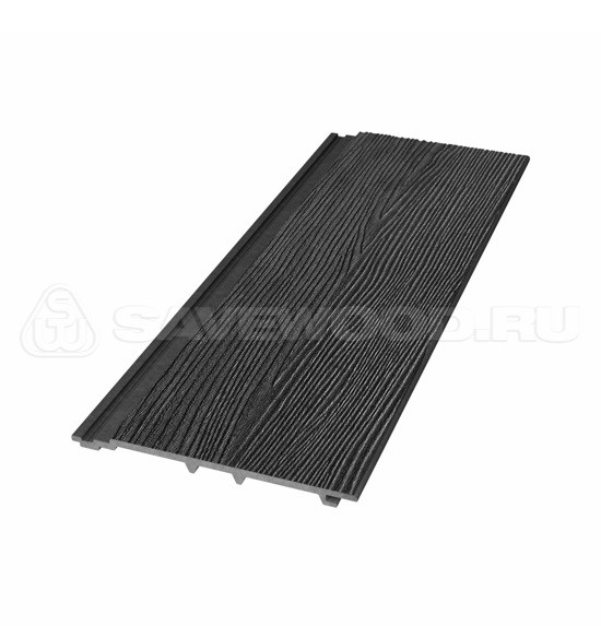Сайдинг из дпк savewood sw-cedrus радиальный распил черный купить в New Moscow