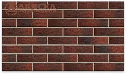 Фасадные Термопанели Аляска Cherry Rustic купить в New Moscow
