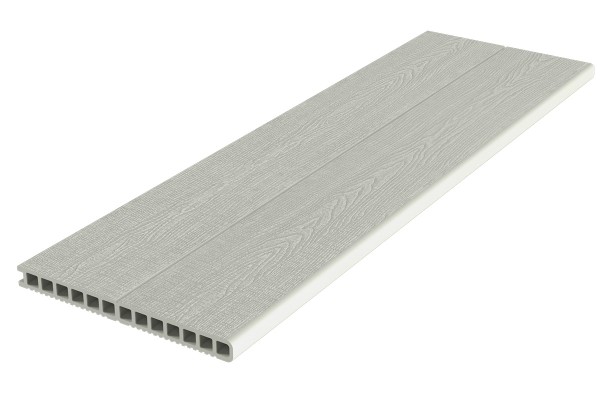 Ступень ДПК Deckron Woodlike 317x28x4000 мм, слоновая кость купить в New Moscow