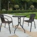 Комплект плетеной мебели AFINA из иск. ротанга Асоль-LR02 LRC-02/LRT-02-D60 Dark Brown купить в New Moscow