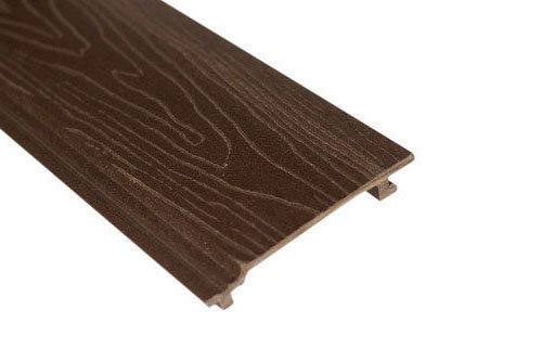 Фасадная панель  из ДПК ECODECKING Коричневый купить в New Moscow