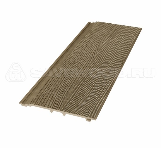 Сайдинг из дпк savewood sw-cedrus радиальный распил тик купить в New Moscow