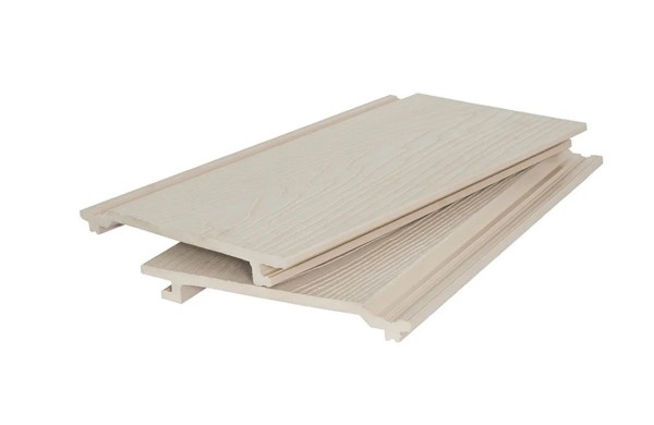 Фасадная доска 3D WOOD BRUSHING, бежевый купить в New Moscow