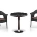 Комплект плетеной мебели AFINA из иск. ротанга T601/Y79A-W53 Brown 2Pcs купить в New Moscow