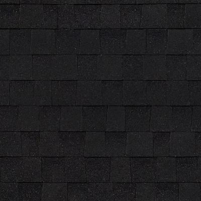 Двухслойная ламинированная черепица Shinglas, серия Фазенда – Чёрный купить в New Moscow