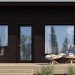 Фасадная панель FineBer, Скол - Тёмно коричневый купить в New Moscow