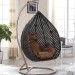 Кресло Подвесное из искусственного ротанга AFM-250B-XL Brown купить в New Moscow