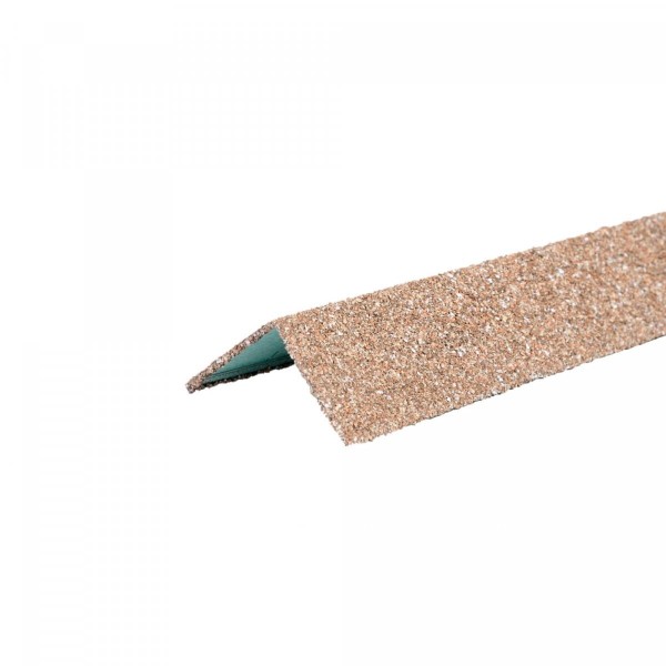 Уголок металлический внешний ТЕХНОНИКОЛЬ HAUBERK, Коричнево-бежевый купить в New Moscow