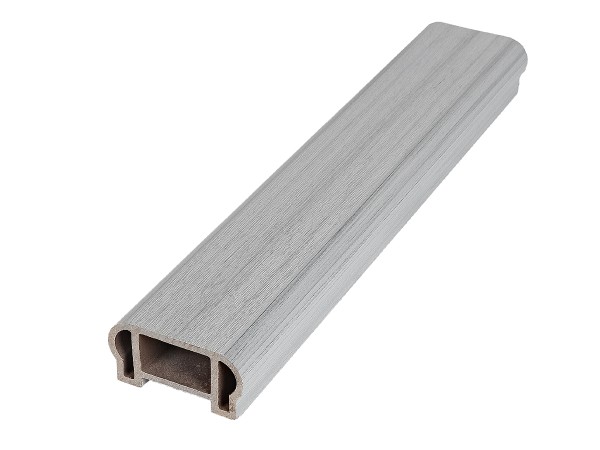 Перила верхнее фигурное Woodvex Co-Extrusion Серый купить в New Moscow