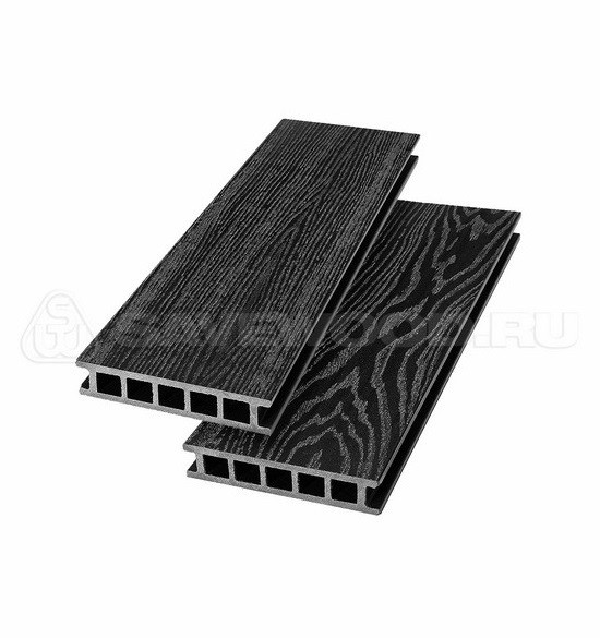 Террасная доска из ДПК SW-Fagus «SaveWood» черный купить в New Moscow