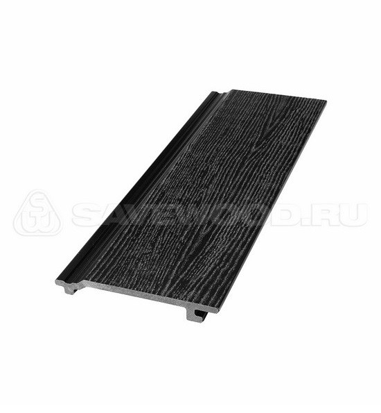 Сайдинг из дпк savewood sw-sorbus радиальный распил черный купить в New Moscow