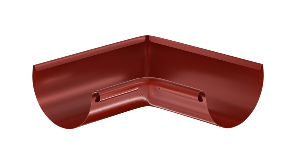 Водосток Aquasistem, система 150x100 - Угол желоба, внутренний 90° RR 29 Бургундский купить в New Moscow