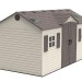Сарай пластиковый LifeTime 15x8 DD купить в New Moscow
