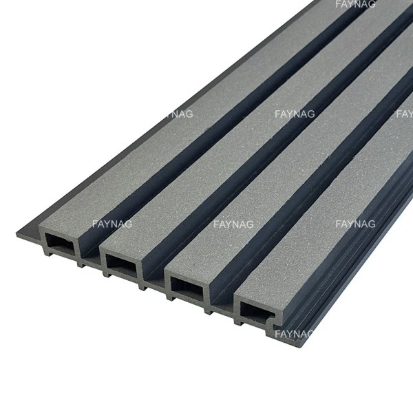 Фасадная Рейка из ДПК Faynag Nika антрацит купить в New Moscow