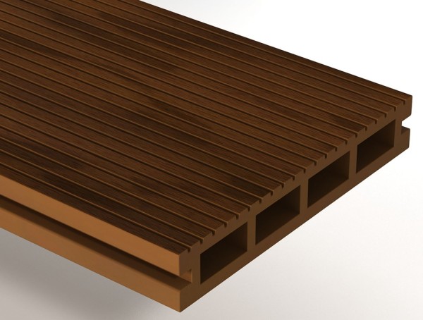 Террасная доска из ДПК WOODVEX Expert Тик купить в New Moscow