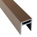 П-профиль Алюминиевый EasyDecking 35x25 Венге купить в New Moscow