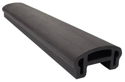 Перила вехнее фигурное Woodvex Select Графит купить в New Moscow