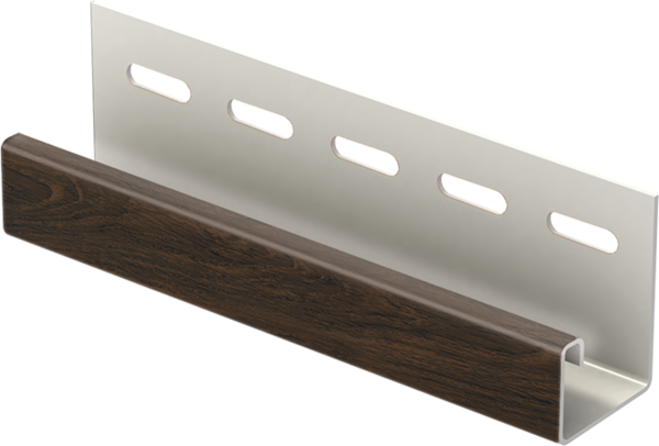 J-планка к Софиту PRO Тёмный орех купить в New Moscow