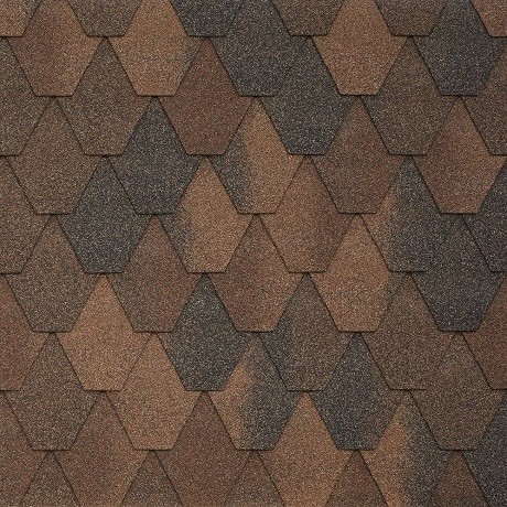 Гибкая черепица Tegola SARDEGNA legno 424 купить в New Moscow