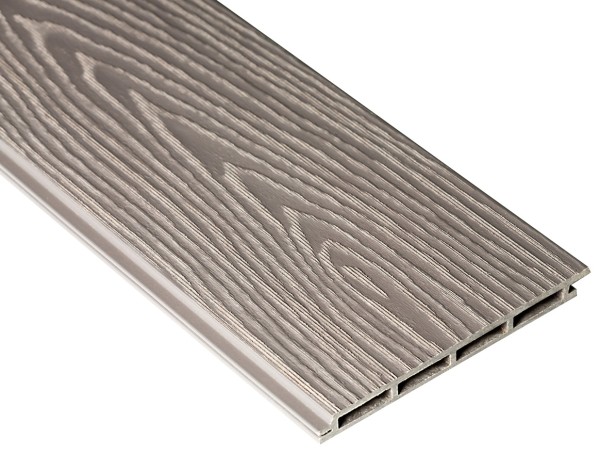 Фасадная доска из ДПК 3D Faynag - Графит купить в New Moscow