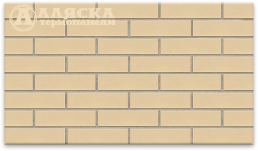 Фасадные Термопанели Аляска Krem Glatt купить в New Moscow