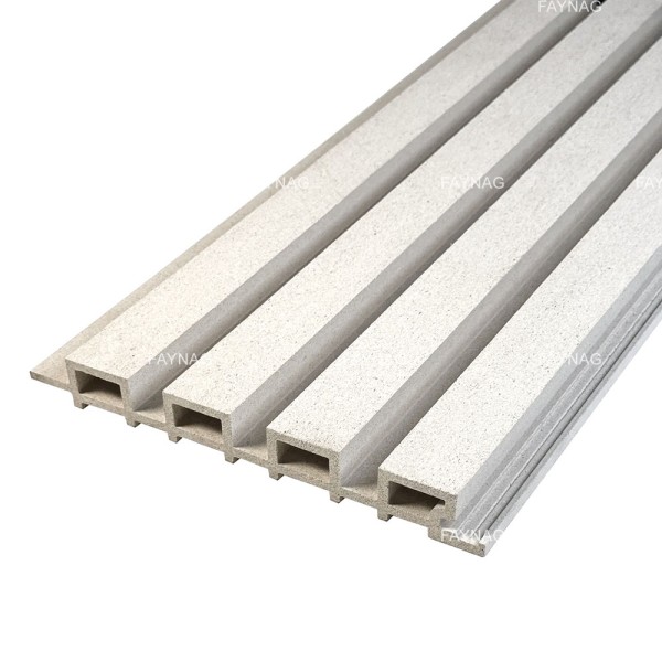 Фасадная Рейка из ДПК Faynag Nika слоновая кость купить в New Moscow