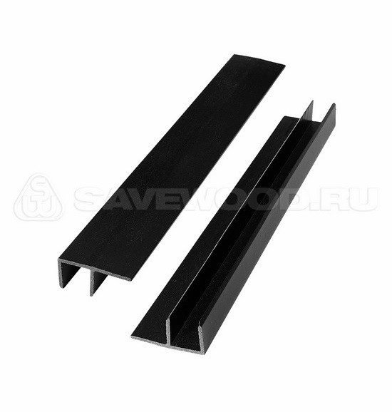 F-профиль ДПК Savewood – Чёрный купить в New Moscow