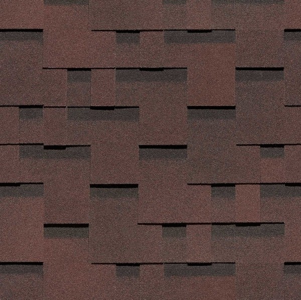 Гибкая черепица Docke, коллекция Генуя – Зрелый каштан купить в New Moscow