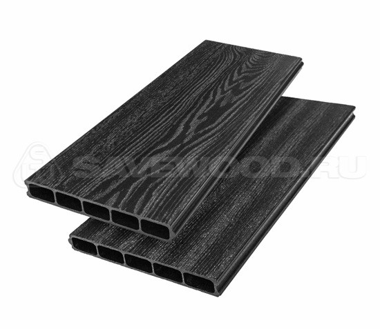Грядочная доска ДПК 3D Savewood SW Rumex Чёрный купить в New Moscow