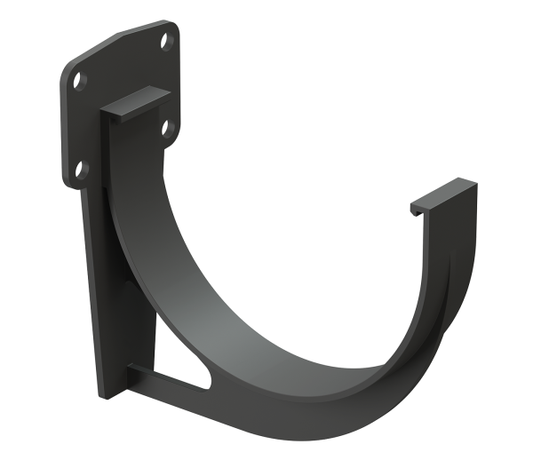 Кронштейн желоба DockePremium Графит купить в New Moscow