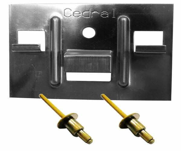 КЛЯММЕР + ЗАКЛЁПКА ДЛЯ CEDRAL CLICK 250 ШТ купить в New Moscow
