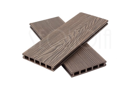 Доска террасная ДПК 3D SEQUOIA DUAL WOOD BROWN купить в New Moscow