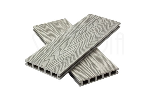 Доска террасная ДПК 3D SEQUOIA DUAL WOOD GRAY купить в New Moscow