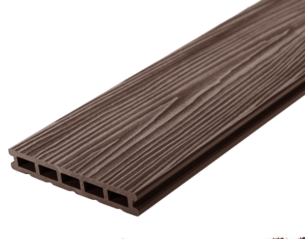 Террасная доска из ДПК RusDecking Unodeck Mogano - Венге купить в New Moscow