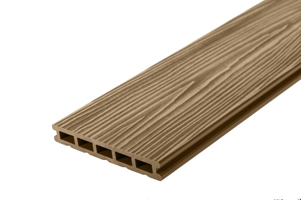 Террасная доска из ДПК RusDecking Unodeck Mogano - Орех купить в New Moscow