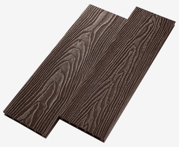 Террасная доска из ДПК RusDecking Unodeck Vintage - Венге купить в New Moscow