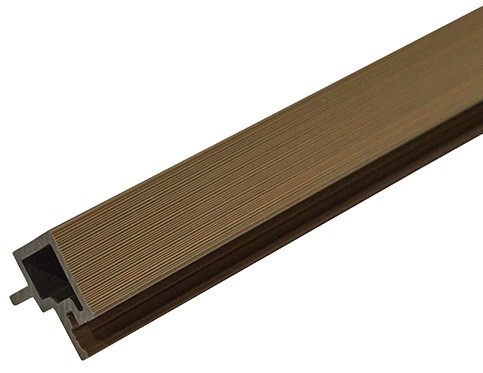 Угловой профиль CM Wall 3000х56х49мм цвет teak (тик) купить в New Moscow