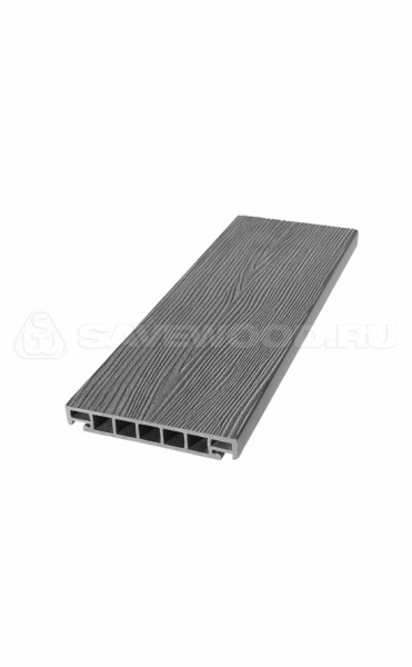 Террасная доска из ДПК SW Salix (S) (R) пепельный купить в New Moscow