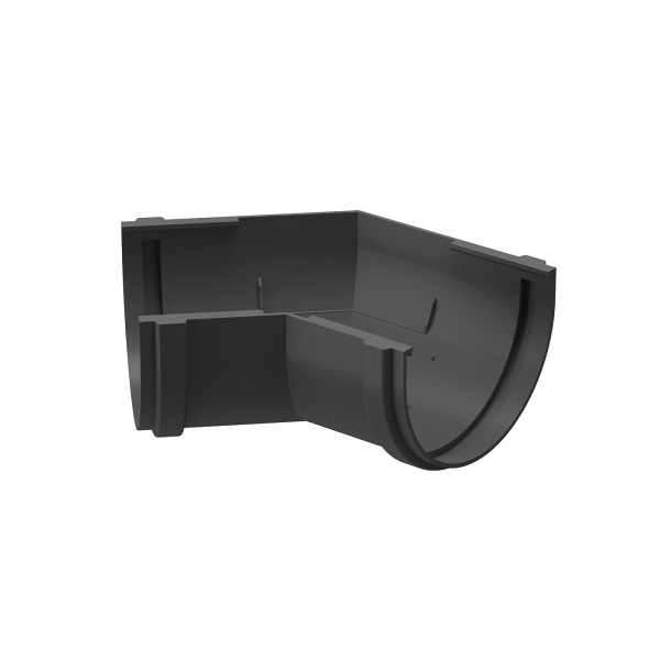 Угол желоба 135˚ Docke Premium Графит купить в New Moscow