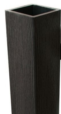 Столб опорный Woodvex Co-Extrusion Графит купить в New Moscow