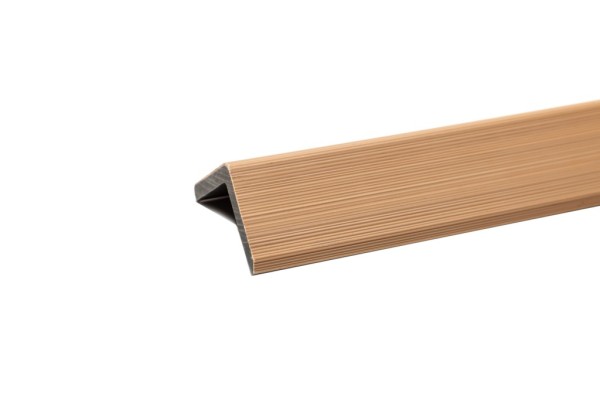 Уголок торцевой Ecodecking Скай коэкструзия 45х45х3000 Бук купить в New Moscow